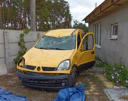 Желтый Рено Кенгу, объемом двигателя 1.5 л и пробегом 278 тыс. км за 1500 $, фото 2 на Automoto.ua