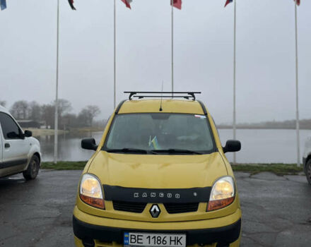 Желтый Рено Кенгу, объемом двигателя 1.5 л и пробегом 220 тыс. км за 4300 $, фото 6 на Automoto.ua