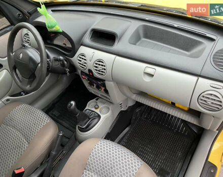 Жовтий Рено Кєнгу, об'ємом двигуна 1.46 л та пробігом 280 тис. км за 4199 $, фото 33 на Automoto.ua