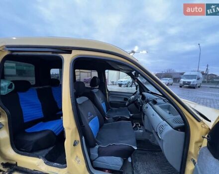 Жовтий Рено Кєнгу, об'ємом двигуна 1.46 л та пробігом 280 тис. км за 4999 $, фото 25 на Automoto.ua