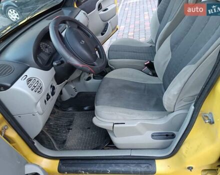 Желтый Рено Кенгу, объемом двигателя 1.5 л и пробегом 290 тыс. км за 2950 $, фото 7 на Automoto.ua