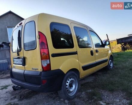 Жовтий Рено Кєнгу, об'ємом двигуна 1.5 л та пробігом 205 тис. км за 4500 $, фото 2 на Automoto.ua