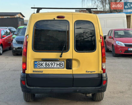Желтый Рено Кенгу, объемом двигателя 1.46 л и пробегом 299 тыс. км за 3850 $, фото 15 на Automoto.ua