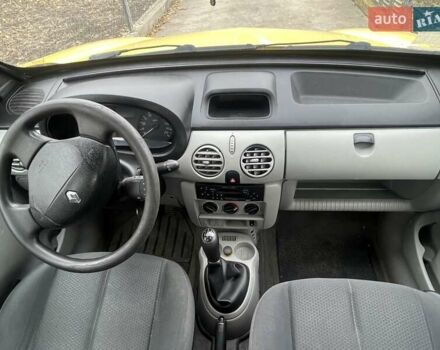 Жовтий Рено Кєнгу, об'ємом двигуна 1.46 л та пробігом 166 тис. км за 4500 $, фото 7 на Automoto.ua