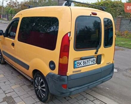 Желтый Рено Кенгу, объемом двигателя 1.5 л и пробегом 339 тыс. км за 3550 $, фото 13 на Automoto.ua