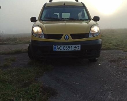 Желтый Рено Кенгу, объемом двигателя 1.5 л и пробегом 359 тыс. км за 3399 $, фото 6 на Automoto.ua