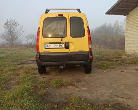 Желтый Рено Кенгу, объемом двигателя 1.5 л и пробегом 359 тыс. км за 3399 $, фото 5 на Automoto.ua