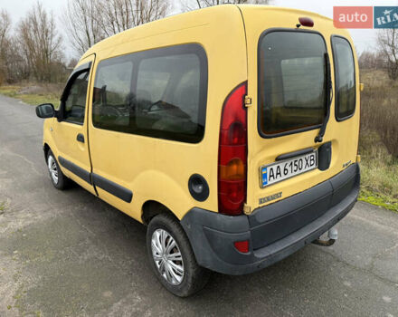 Жовтий Рено Кєнгу, об'ємом двигуна 1.5 л та пробігом 285 тис. км за 3600 $, фото 6 на Automoto.ua