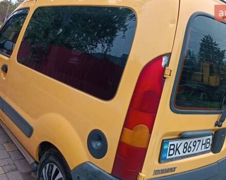 Желтый Рено Кенгу, объемом двигателя 1.5 л и пробегом 339 тыс. км за 3550 $, фото 25 на Automoto.ua