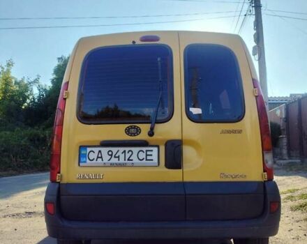 Жовтий Рено Кєнгу, об'ємом двигуна 1.46 л та пробігом 268 тис. км за 4100 $, фото 9 на Automoto.ua