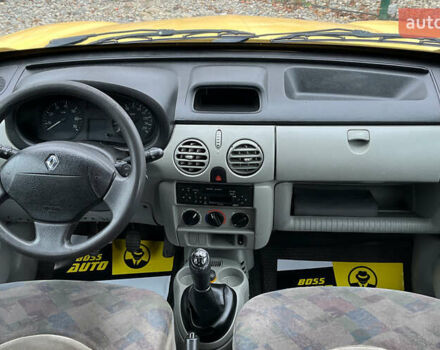 Жовтий Рено Кєнгу, об'ємом двигуна 1.46 л та пробігом 175 тис. км за 4500 $, фото 7 на Automoto.ua