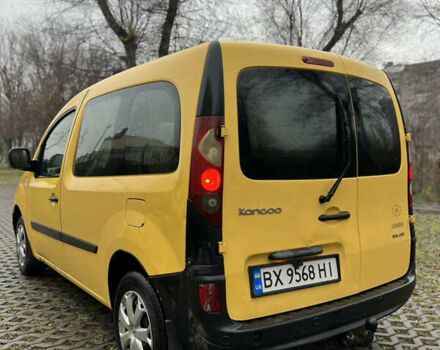Желтый Рено Кенгу, объемом двигателя 1.46 л и пробегом 348 тыс. км за 4650 $, фото 6 на Automoto.ua