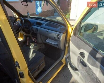 Жовтий Рено Кєнгу, об'ємом двигуна 1.46 л та пробігом 268 тис. км за 4100 $, фото 2 на Automoto.ua