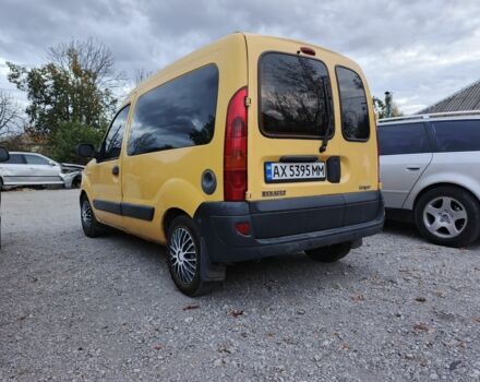 Желтый Рено Кенгу, объемом двигателя 1.5 л и пробегом 429 тыс. км за 3299 $, фото 3 на Automoto.ua