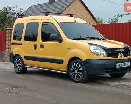 Желтый Рено Кенгу, объемом двигателя 1.5 л и пробегом 339 тыс. км за 3550 $, фото 6 на Automoto.ua