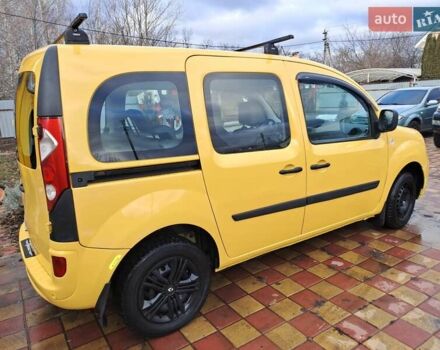 Желтый Рено Кенгу, объемом двигателя 1.5 л и пробегом 254 тыс. км за 5500 $, фото 3 на Automoto.ua