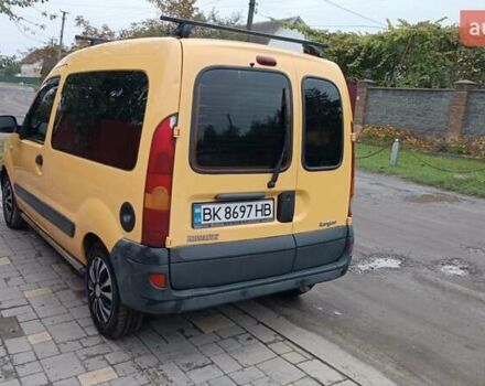 Желтый Рено Кенгу, объемом двигателя 1.5 л и пробегом 339 тыс. км за 3550 $, фото 15 на Automoto.ua
