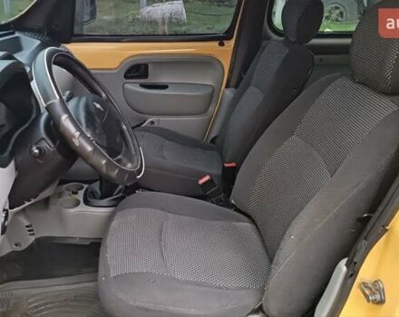 Желтый Рено Кенгу, объемом двигателя 1.5 л и пробегом 339 тыс. км за 3550 $, фото 28 на Automoto.ua