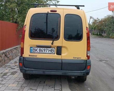 Желтый Рено Кенгу, объемом двигателя 1.5 л и пробегом 339 тыс. км за 3550 $, фото 19 на Automoto.ua