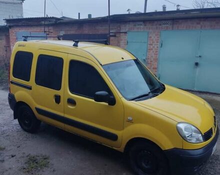 Желтый Рено Кенгу, объемом двигателя 1.5 л и пробегом 290 тыс. км за 4950 $, фото 10 на Automoto.ua