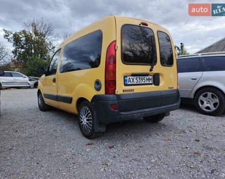 Жовтий Рено Кєнгу, об'ємом двигуна 1.5 л та пробігом 429 тис. км за 3499 $, фото 9 на Automoto.ua
