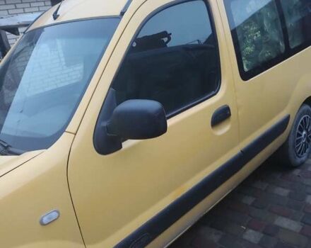 Желтый Рено Кенгу, объемом двигателя 1.46 л и пробегом 236 тыс. км за 3700 $, фото 4 на Automoto.ua