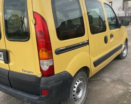 Жовтий Рено Кєнгу, об'ємом двигуна 1.46 л та пробігом 166 тис. км за 4500 $, фото 4 на Automoto.ua
