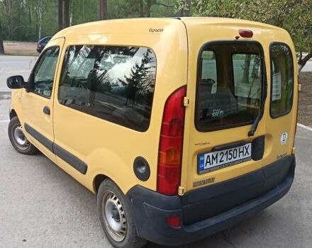 Желтый Рено Кенгу, объемом двигателя 1.5 л и пробегом 282 тыс. км за 4599 $, фото 2 на Automoto.ua