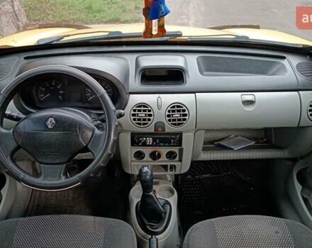 Желтый Рено Кенгу, объемом двигателя 1.5 л и пробегом 339 тыс. км за 3550 $, фото 41 на Automoto.ua