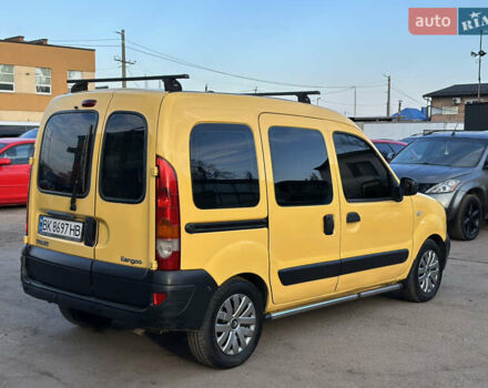 Желтый Рено Кенгу, объемом двигателя 1.46 л и пробегом 299 тыс. км за 3850 $, фото 18 на Automoto.ua