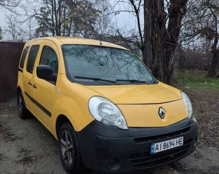 Желтый Рено Кенгу, объемом двигателя 1.46 л и пробегом 330 тыс. км за 5800 $, фото 1 на Automoto.ua