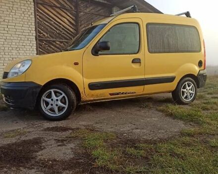 Желтый Рено Кенгу, объемом двигателя 1.5 л и пробегом 359 тыс. км за 3399 $, фото 3 на Automoto.ua