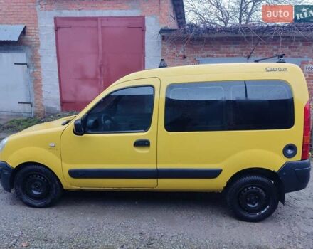 Желтый Рено Кенгу, объемом двигателя 1.5 л и пробегом 290 тыс. км за 4950 $, фото 6 на Automoto.ua
