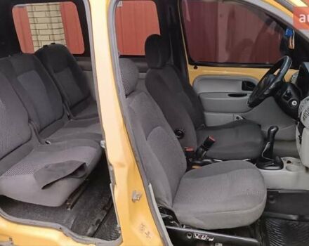 Желтый Рено Кенгу, объемом двигателя 1.5 л и пробегом 339 тыс. км за 3550 $, фото 39 на Automoto.ua