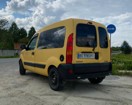 Жовтий Рено Кєнгу, об'ємом двигуна 1.5 л та пробігом 280 тис. км за 4300 $, фото 3 на Automoto.ua