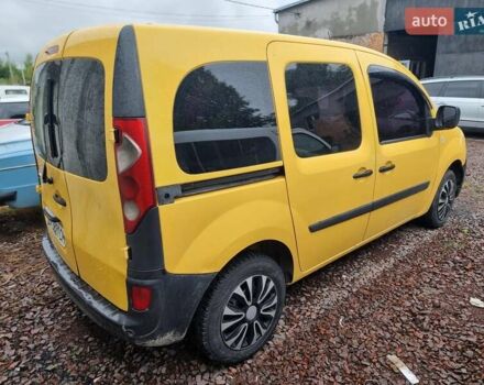 Желтый Рено Кенгу, объемом двигателя 1.46 л и пробегом 313 тыс. км за 4850 $, фото 3 на Automoto.ua
