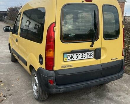 Жовтий Рено Кєнгу, об'ємом двигуна 1.46 л та пробігом 166 тис. км за 4500 $, фото 3 на Automoto.ua