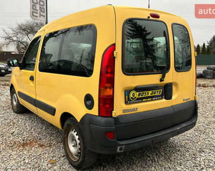 Жовтий Рено Кєнгу, об'ємом двигуна 1.46 л та пробігом 175 тис. км за 4999 $, фото 2 на Automoto.ua