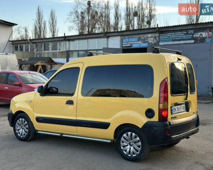 Желтый Рено Кенгу, объемом двигателя 1.46 л и пробегом 299 тыс. км за 3850 $, фото 11 на Automoto.ua
