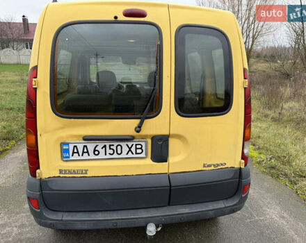 Жовтий Рено Кєнгу, об'ємом двигуна 1.5 л та пробігом 285 тис. км за 3600 $, фото 5 на Automoto.ua