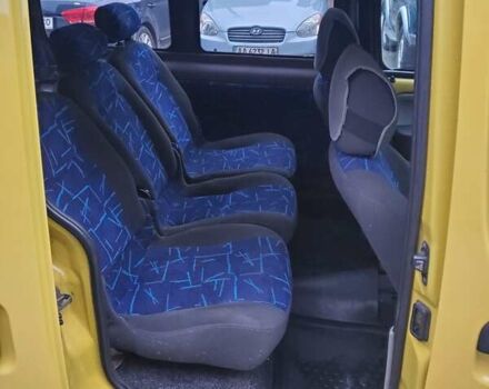 Желтый Рено Кенгу, объемом двигателя 1.46 л и пробегом 424 тыс. км за 4500 $, фото 2 на Automoto.ua