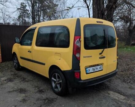 Желтый Рено Кенгу, объемом двигателя 1.46 л и пробегом 330 тыс. км за 5800 $, фото 11 на Automoto.ua