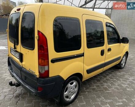 Желтый Рено Кенгу, объемом двигателя 1.5 л и пробегом 380 тыс. км за 3800 $, фото 3 на Automoto.ua