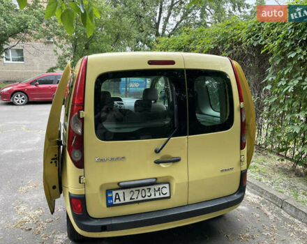 Желтый Рено Кенгу, объемом двигателя 1.5 л и пробегом 324 тыс. км за 6200 $, фото 13 на Automoto.ua