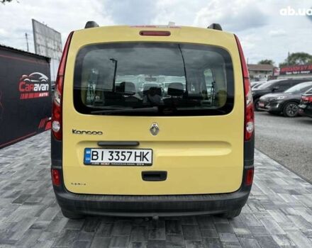 Желтый Рено Кенгу, объемом двигателя 1.6 л и пробегом 165 тыс. км за 7800 $, фото 4 на Automoto.ua
