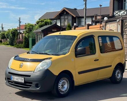 Желтый Рено Кенгу, объемом двигателя 1.5 л и пробегом 400 тыс. км за 5400 $, фото 3 на Automoto.ua