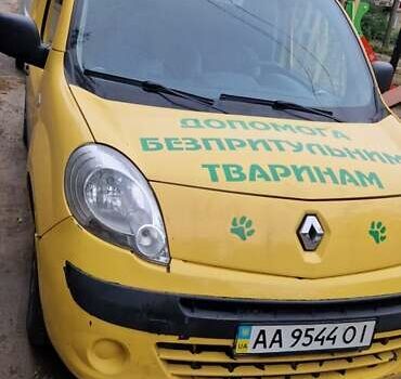 Желтый Рено Кенгу, объемом двигателя 1.5 л и пробегом 100 тыс. км за 5700 $, фото 13 на Automoto.ua
