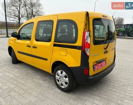 Желтый Рено Кенгу, объемом двигателя 1.5 л и пробегом 32 тыс. км за 9990 $, фото 4 на Automoto.ua