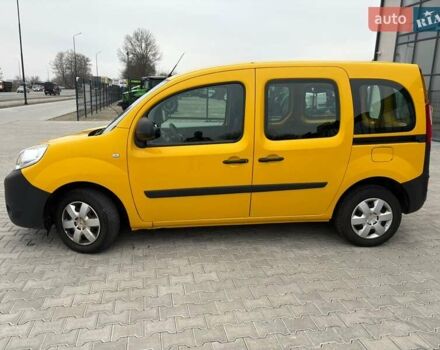 Желтый Рено Кенгу, объемом двигателя 1.5 л и пробегом 32 тыс. км за 9990 $, фото 2 на Automoto.ua