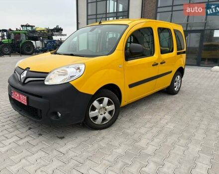 Желтый Рено Кенгу, объемом двигателя 1.5 л и пробегом 32 тыс. км за 9990 $, фото 1 на Automoto.ua